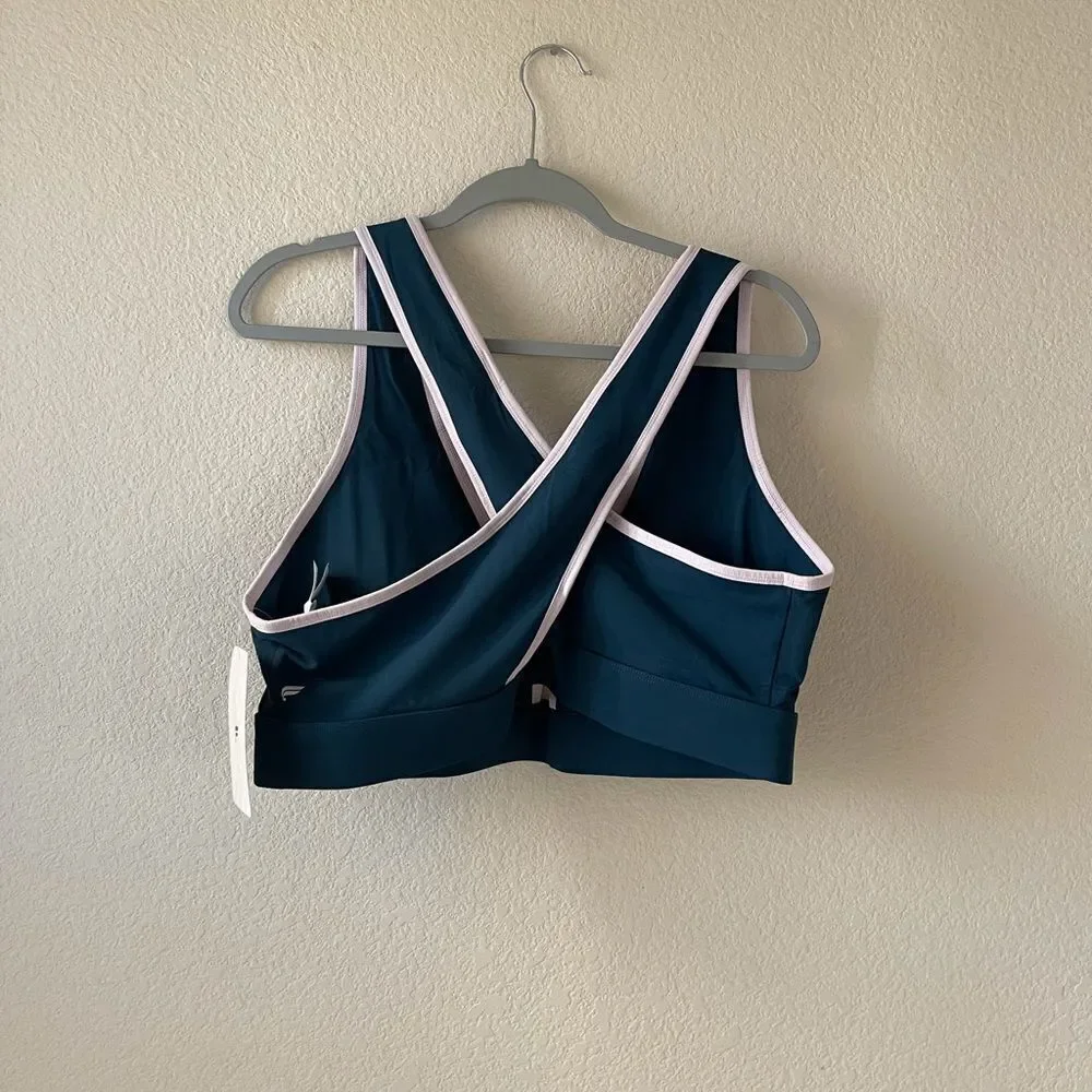 NWT‎ fabletics oasis twist front sports bra